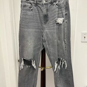 American Eagle Outfitters Gray Denim Pants